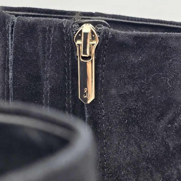 Sam Edelman Codie Booties, Black Suede, Women's Size 6.5 - Picture 3 of 12